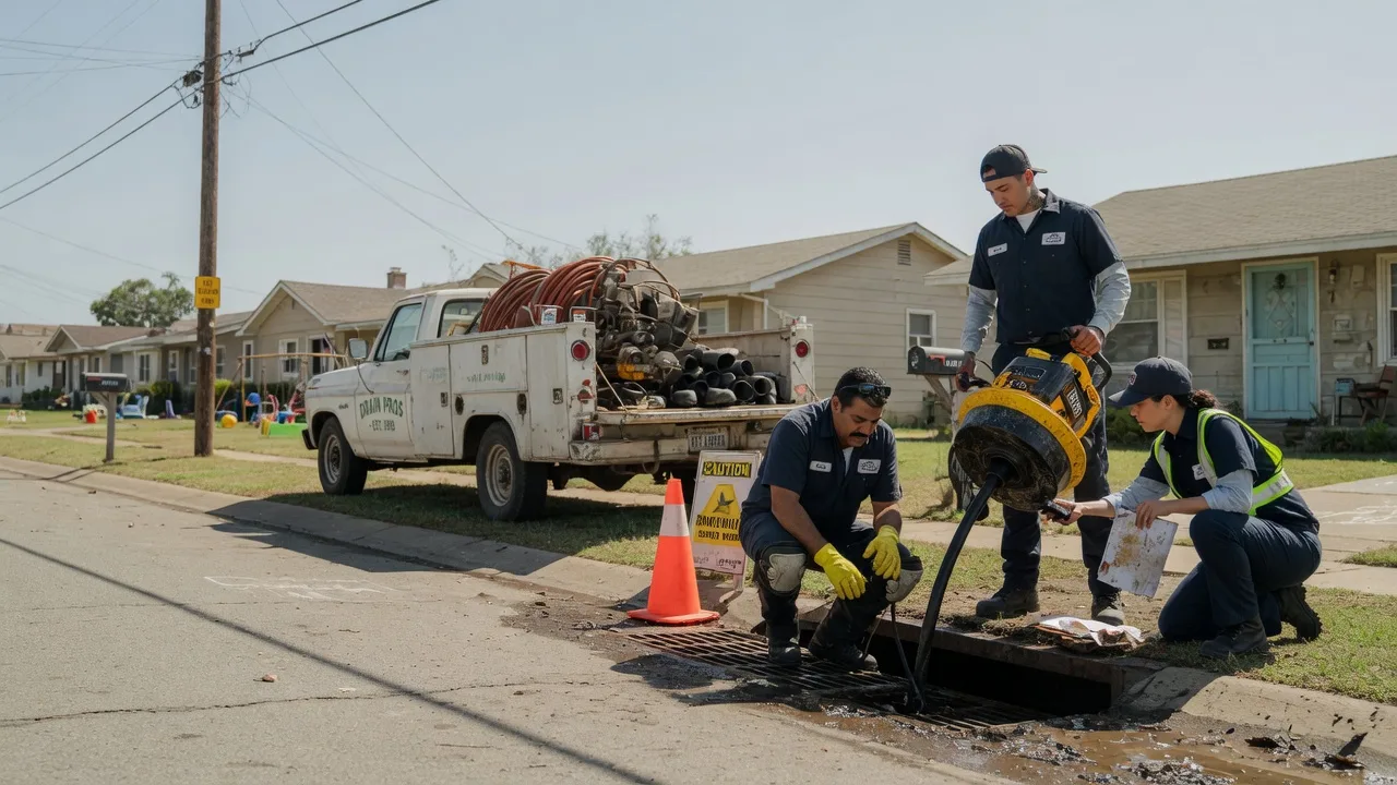 Drain Cleaning in Hunt, TX near me